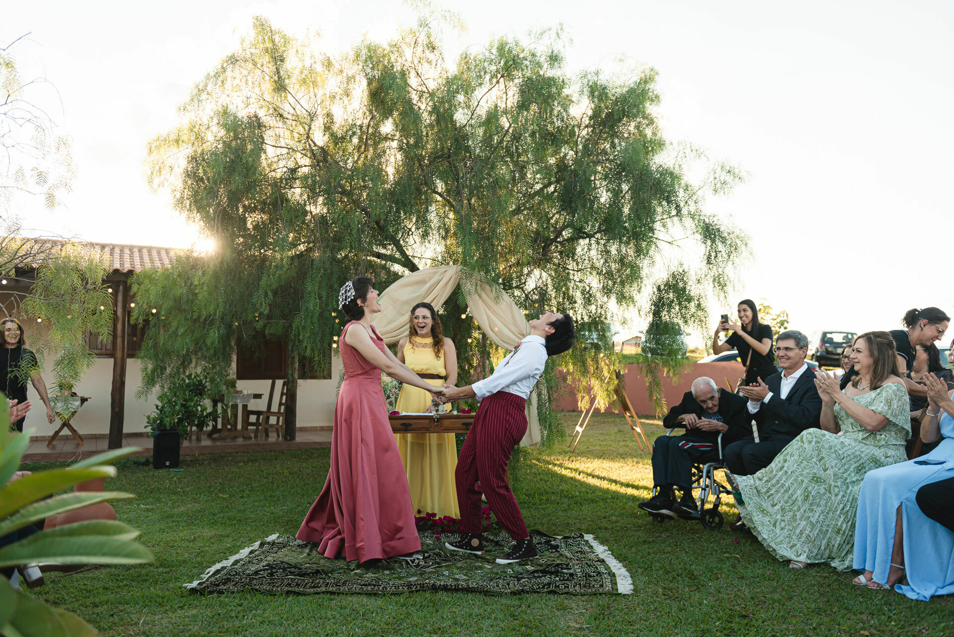 Foto Mini Casamento na Chácara Esperança Bauru SP Gabi e Marcela Foto Mini Casamento na Chácara Esperança Bauru SP Gabi e Marcela - Imagem 34
