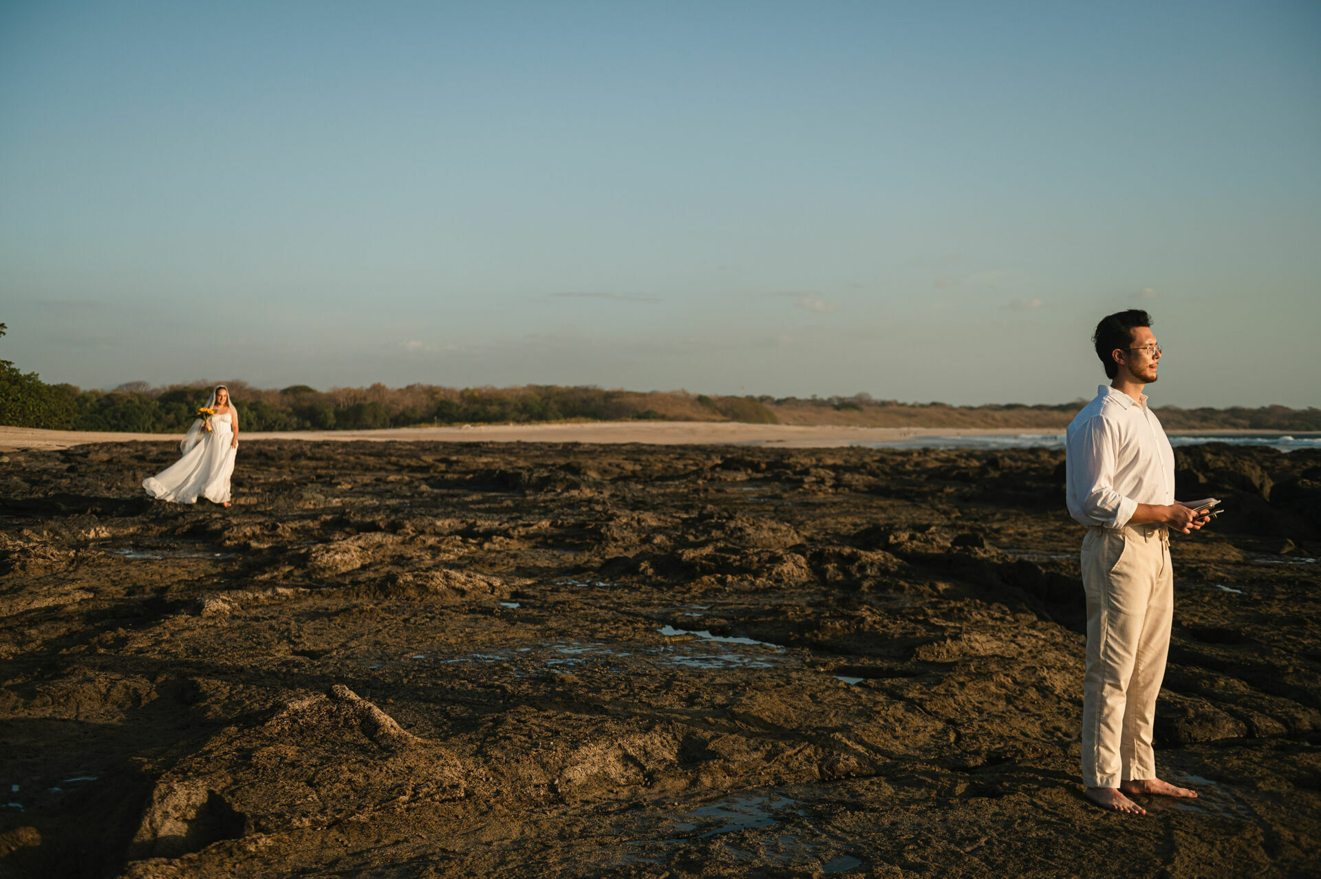 Foto Elopement Wedding at Langosta Beach, Costa Rica | Barbara & Gabriel (English Version) - Imagem 4