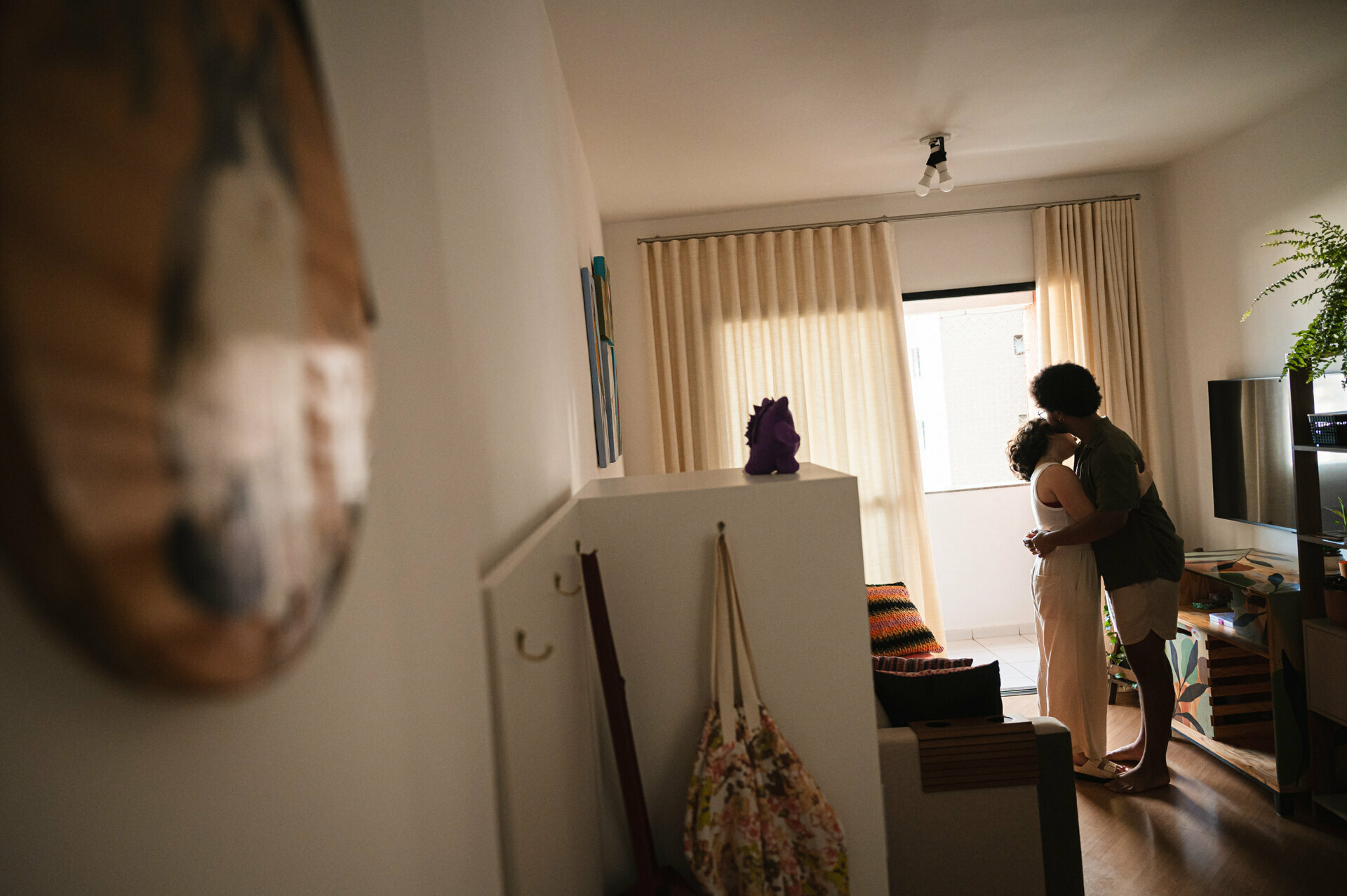 Ensaio pré wedding na padaria e em casa | Bauru | Iana & Evandro