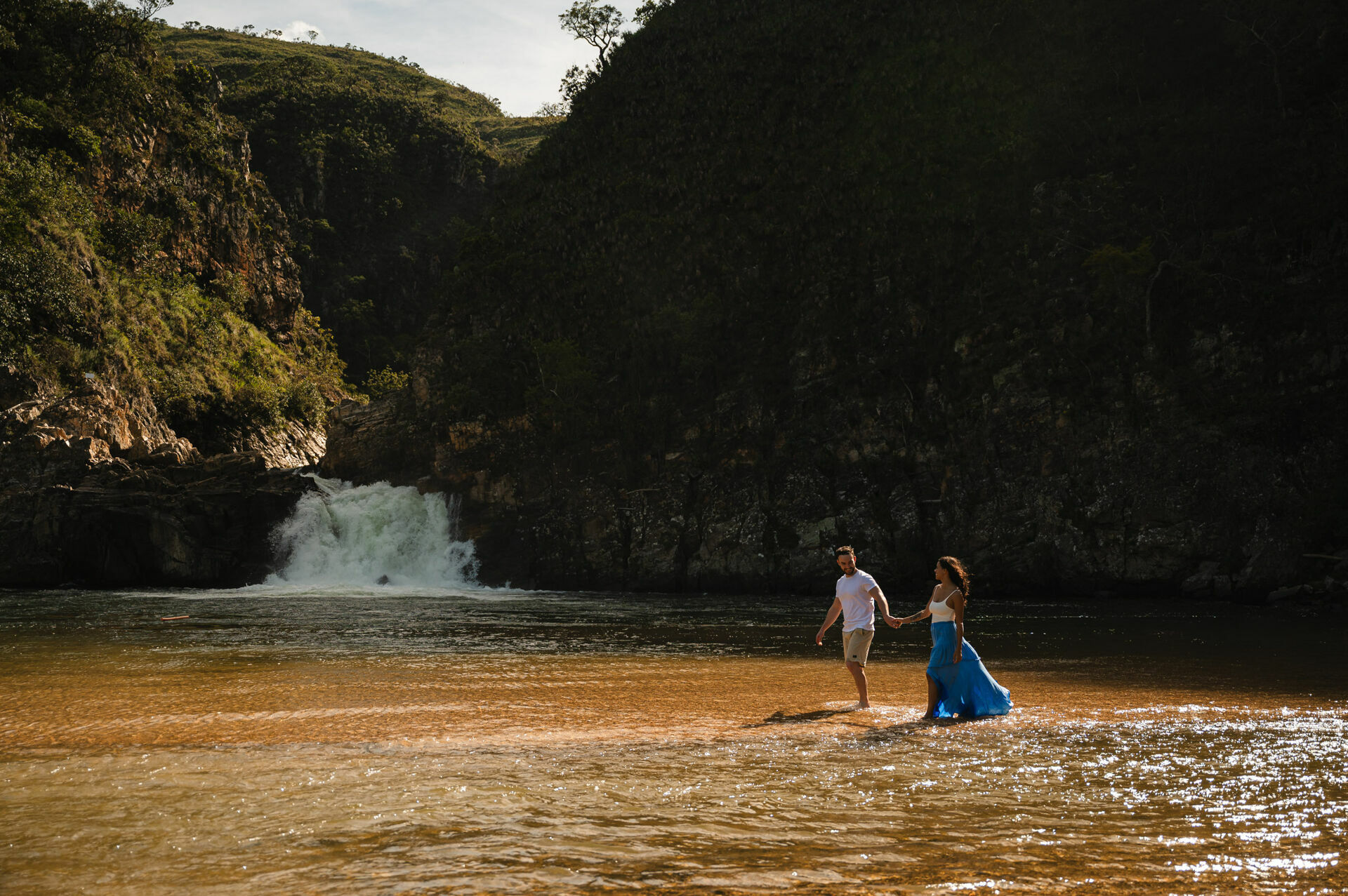 Foto ensaio prewedding cachoeira ze carlinhos serra da canastra juliete pedro Foto ensaio prewedding cachoeira ze carlinhos serra da canastra juliete pedro - Imagem 7