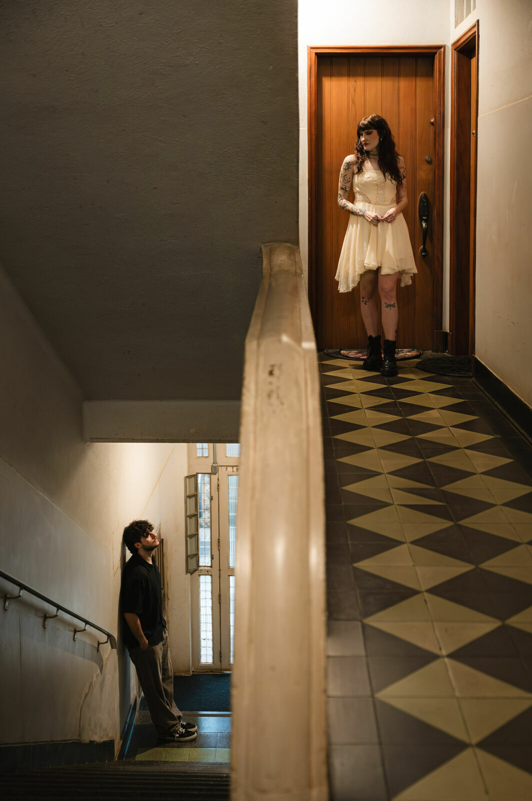 Foto prewedding loja de discos em casa sofia pedro ribeirao preto - Imagem 51