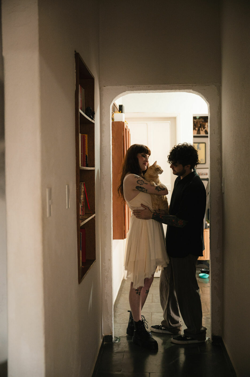 Foto prewedding loja de discos em casa sofia pedro ribeirao preto - Imagem 43